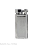 Oldie flint lighter for pipes chrome finish rice grain - Lighters - Metal