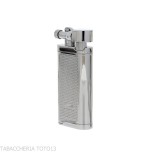 Oldie flint lighter for pipes chrome finish rice grain - Lighters - Metal