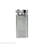 Oldie flint lighter for pipes chrome finish rice grain - Lighters - Metal