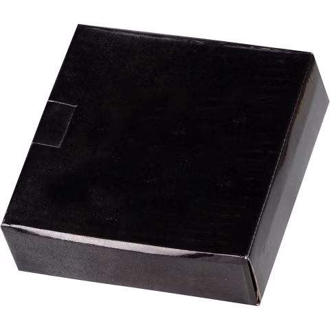 Black ceramic ashtray 3 places with cork to beat the pipe - Accessories for tobacco pipes - Ceramic