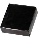 Black ceramic ashtray 3 places with cork to beat the pipe - Accessories for tobacco pipes - Ceramic