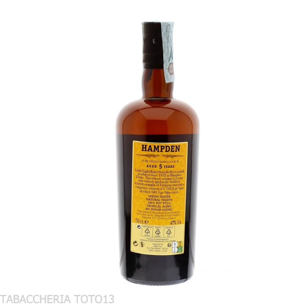 Hampden Estate LROK 2018 the younger Jamaica rum Vol.47% Cl.70 - Hampden Estate Distillery
