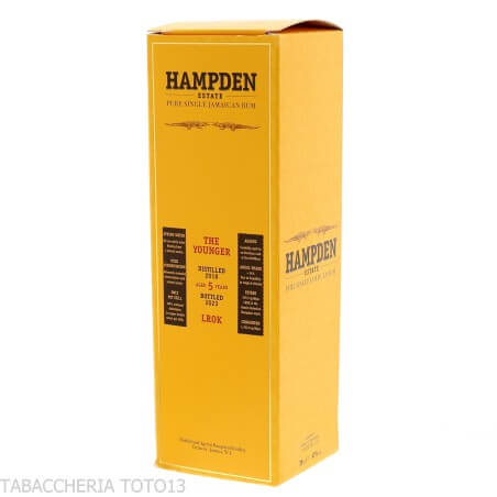 Hampden Estate LROK 2018 the younger Jamaica rum Vol.47% Cl.70 - Hampden Estate Distillery