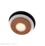 Vaso ceramica nera e marrone per tabacco da pipa o sigaretta - Accessori Per Pipe
