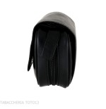 Black leather 2 pipe 2 accessories and tobacco case - Accessories for tobacco pipes - Leather
