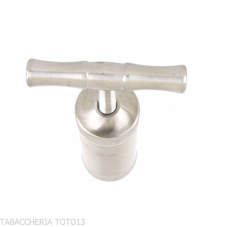Stainless Steel T-Press - Tobacco and Herb Press - Accessories for tobacco pipes - Metal