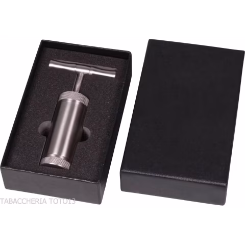 T-Press in acciaio inossidabile - Pressa per tabacco ed erbe aromatiche - Accessori Per Pipe