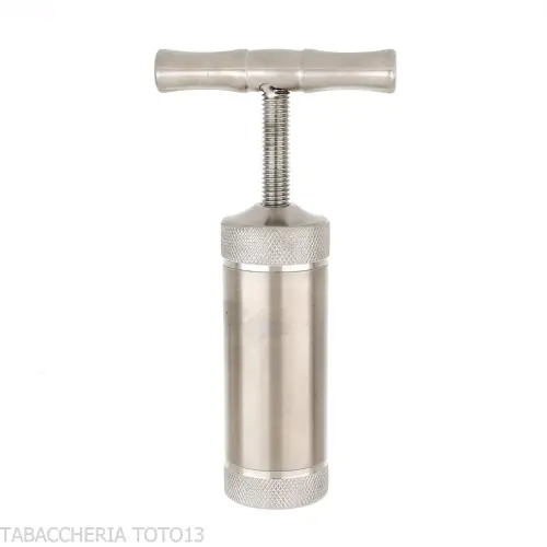 Stainless Steel T-Press - Tobacco and Herb Press - Accessories for tobacco pipes - Metal