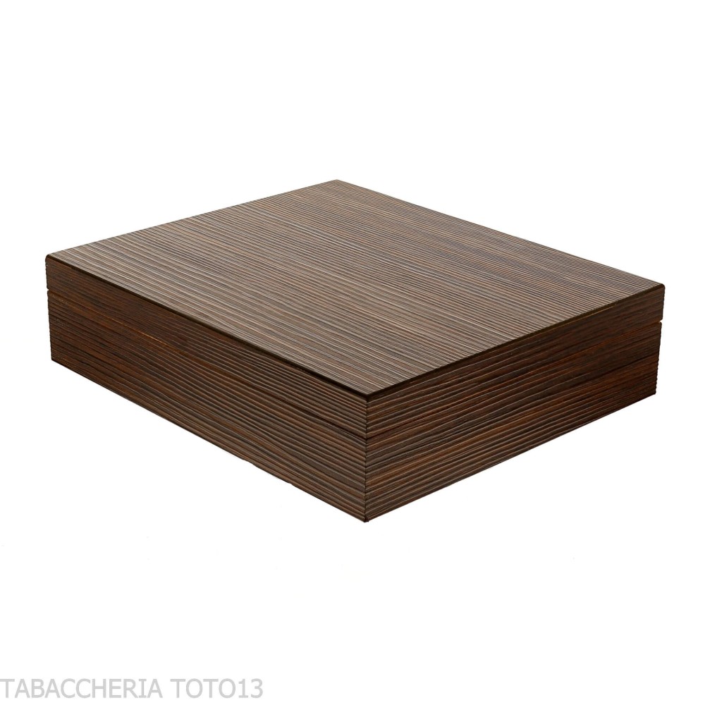 Humidified cigar box walnut finish breadstick - Accessories Cigar - Wood