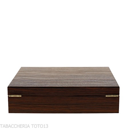 Humidified cigar box walnut finish breadstick - Accessories Cigar - Wood