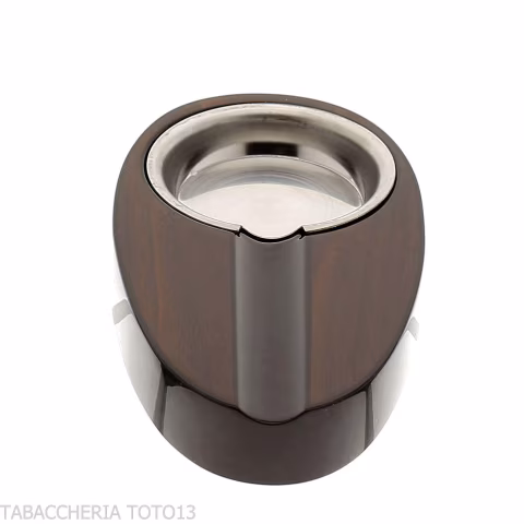 Humidificador de puros de nogal redondeado con accesorios - Accesorios Del Cigarro