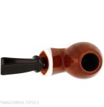 Tsuge cats eye 606 smooth natural briar - Tobacco Pipes - Natural root