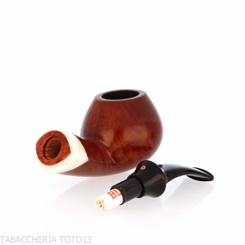 Tsuge cats eye 606 smooth natural briar - Tobacco Pipes - Natural root