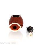 Tsuge cats eye 606 bruyère naturelle claire - Pipe Pour le Tabac - Racine naturelle