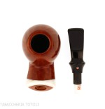 Tsuge cat's eye 606 radica naturale chiara - Pipe