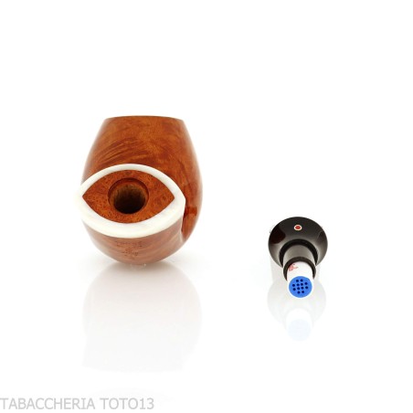 Tsuge cat's eye 607 helles, natürliches Bruyèreholz - Tabakpfeifen
