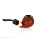 Tsuge cats eye 606 smooth natural briar - Tobacco Pipes - Natural root