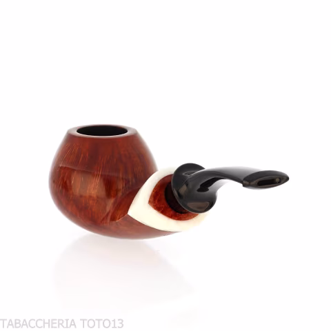 Tsuge cats eye 606 smooth natural briar - Tobacco Pipes - Natural root