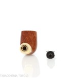 Tsuge Bamboo Straight light natural root - Tobacco Pipes - Natural root