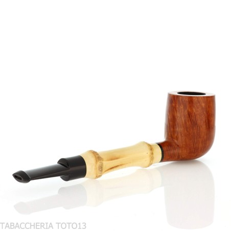 Tsuge Bamboo Straight racine naturelle légère - Pipe Pour le Tabac - Racine naturelle