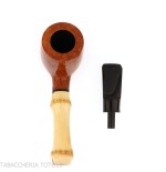 Tsuge Bamboo Straight racine naturelle légère - Pipe Pour le Tabac - Racine naturelle