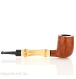 Tsuge Bamboo Straight racine naturelle légère - Pipe Pour le Tabac - Racine naturelle