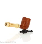 Tsuge Bamboo Straight light natural root - Tobacco Pipes - Natural root