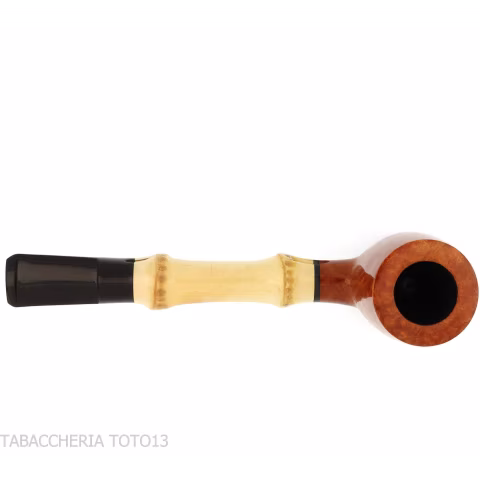 Tsuge Bamboo Straight light natural root - Tobacco Pipes - Natural root