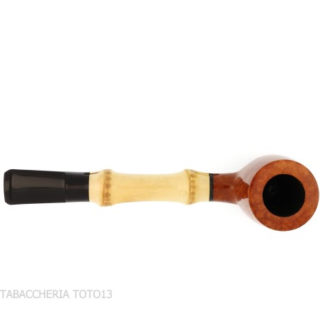 Tsuge Bamboo Straight racine naturelle légère - Pipe Pour le Tabac - Racine naturelle