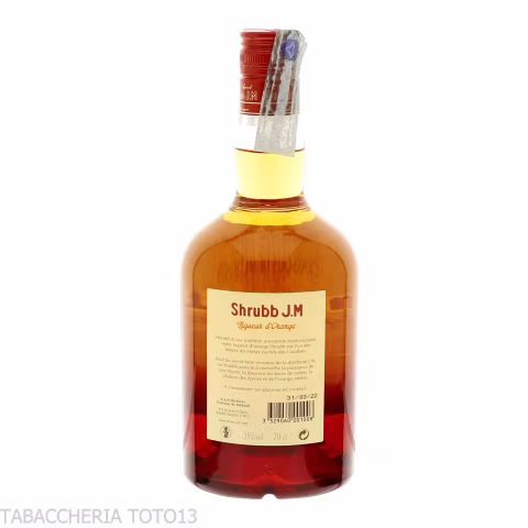Shrubb Criolla J. M. licor de naranja y ron VOL.35% CL.70 - Licores