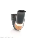 Mastro de Paja club 2024 Unica tobacco pipe nose burner oval shape dublin semi-bent - Tobacco Pipes - Natural root