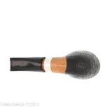 Mastro de Paja club 2024 Unica tobacco pipe nose burner oval shape dublin semi-bent - Tobacco Pipes - Natural root