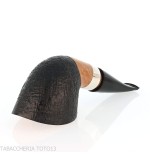 Mastro de Paja club 2024 Unica pipe de forme ovale Dublin semi-courbé - Pipe Pour le Tabac - Racine naturelle