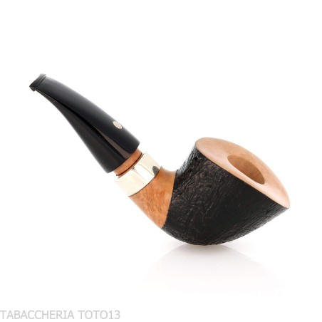 Mastro de Paja club 2024 Unica pipe de forme ovale Dublin semi-courbé - Pipe Pour le Tabac - Racine naturelle