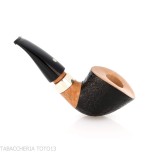 Mastro de Paja club 2024 Unica pipe de forme ovale Dublin semi-courbé - Pipe Pour le Tabac - Racine naturelle