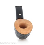 Mastro de Paja club 2024 Unica pipe de forme ovale Dublin semi-courbé - Pipe Pour le Tabac - Racine naturelle