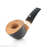 Mastro de Paja club 2024 Unica pipe de forme ovale Dublin semi-courbé - Pipe Pour le Tabac - Racine naturelle