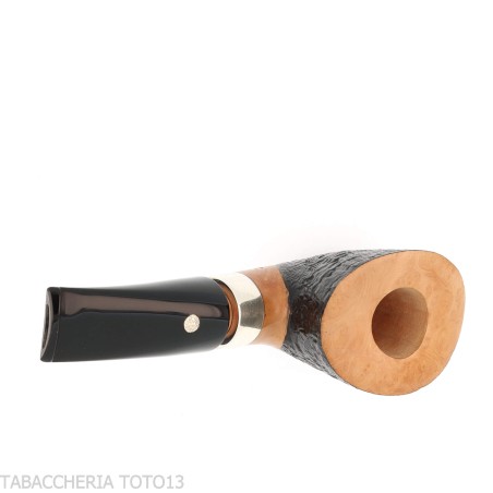 Mastro de Paja club 2024 Unica pipe de forme ovale Dublin semi-courbé - Pipe Pour le Tabac - Racine naturelle