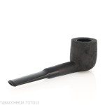 Tsuge Latakia pipa de degustación 23 mm Billar negro arenado - Tsuge Pipe