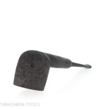 Pipe de dégustation Tsuge Latakia 23 mm Billard noir sablé - Pipe Pour le Tabac - Racine naturelle