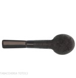 Pipe de dégustation Tsuge Latakia 23 mm Billard noir sablé - Pipe Pour le Tabac - Racine naturelle