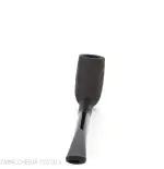 Pipa de degustación Tsuge Flake 16mm chimney negro - Pipas de Tabaco