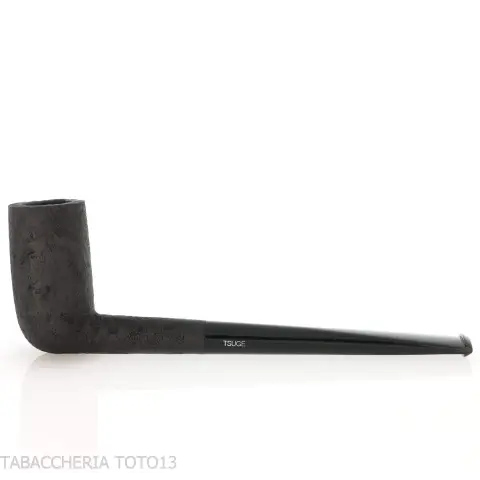 Pipa de degustación Tsuge Flake 16mm chimney negro - Pipas de Tabaco