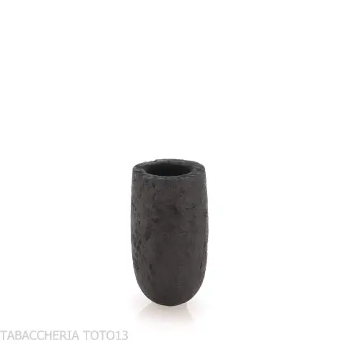 Pipa de degustación Tsuge Flake 16mm chimney negro - Pipas de Tabaco