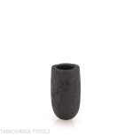Tsuge ProbierPfeife Flake 16mm chimney gestrahlt schwarz - Tabakpfeifen