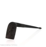 Tsuge ProbierPfeife Flake 16mm chimney gestrahlt schwarz - Tabakpfeifen