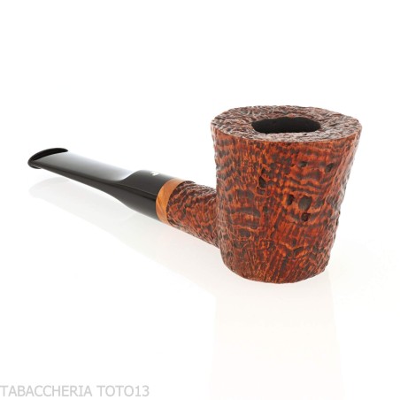 Ser Jacopo pipe line Maxima S2-A Dublin shape sandblasted finish - Tobacco Pipes - Natural root