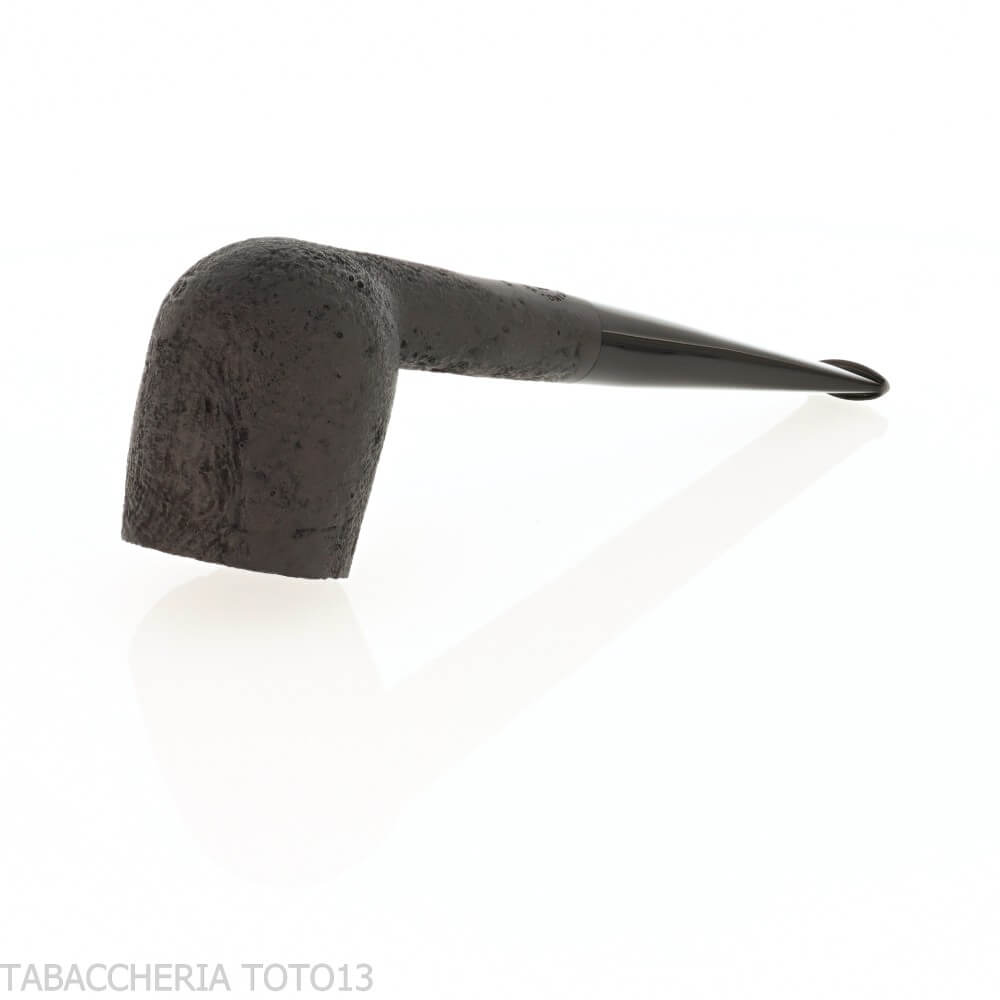 Pipe de dégustation Tsuge Mélange coupe libre 21 mm Billard noir sablé - Tsuge Pipe