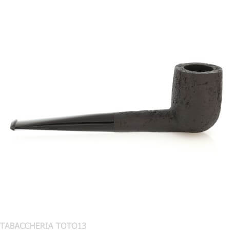 Pipe de dégustation Tsuge Mélange coupe libre 21 mm Billard noir sablé - Tsuge Pipe