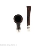 Peterson Newgrange spigot Sandblasted 701 Fishtail poker - Pipe Pour le Tabac - Racine naturelle